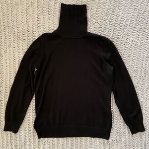 Joseph A brand black turtleneck sweater
